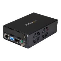 StarTech.com 10 Gigabit Ethernet Kupfer auf LWL Konverter