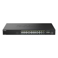 D-Link DMS 1250-28P - Switch - L2+ - Smart - 24 x 10/100/1000/2.5G (PoE+)