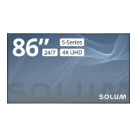 SOLUM S86A - 218 cm (86") Diagonalklasse S Series LCD-Display mit LED-Hintergrundbeleuchtung - Digital Signage - Android - 4K UHD (2160p)