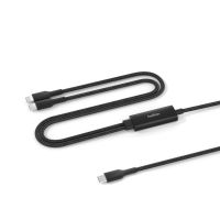 Belkin CAC004HQ1.5MBK, 1,5 m, USB C, 2 x USB C, USB 2.0, 0,48 Gbit/s, Schwarz