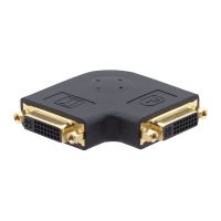 Kramer Electronics Kramer AD-DF/DF/RA-FLAT - Bildschirm-Koppler - DVI-I (W)