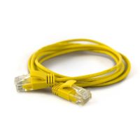 WANTEC 7290, 7 m, Cat6a, U/UTP (UTP), RJ-45, RJ-45, Orange, Gelb