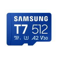 Samsung T7 microSDXC™ UHS-I Speicherkarte - 512 GB, MicroSDXC, UHS-I, 170 MB/s, Class 3 (U3), V30