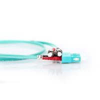 DIGITUS LWL Multimode OM 3 Patchkabel, ST / SC