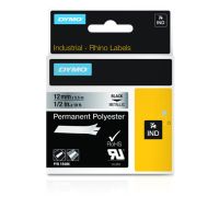 Dymo IND Permanente Polyester, Schwarz auf Metallic, Mehrfarbig, Polyester, -40 - 150 °C, UL 969, DYMO