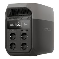 Ecoflow DELTA 3, Lithium-Eisen-Phosphat (LiFePO4), AC, Zigarettenanzünder, Solar, 1024 Wh, 1800 W, 1500 W, 3600 W