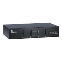 Inter-Tech Argus KVM-AS-41UA - KVM-/Audio-Switch - 4 x KVM/Audio