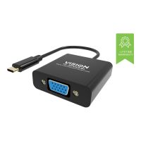 Vision Videoadapter - 24 pin USB-C männlich zu HD-15 (VGA)
