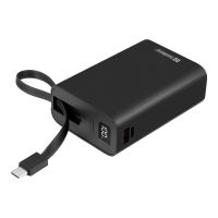 SANDBERG Powerbank 20000 PD20W Connect - Powerbank - 20000 mAh - 77 Wh - 20 Watt - 3 A - QC 3.0 - 2 Ausgabeanschlussstellen (USB, 24 pin USB-C)
