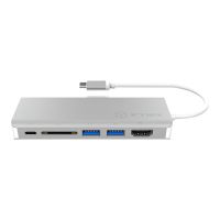 ICY BOX IB-DK4034-CPD - Dockingstation - USB-C