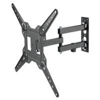 Manhattan 462624, 100 x 100 mm, 400 x 400 mm, -10 - 3°, -90 - 90°, Stahl, Schwarz