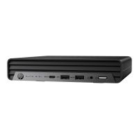 HP Elite 805 G8 - Mini Desktop - Ryzen 3 Pro 5350GE / 3.6 GHz - RAM 8 GB - SSD 256 GB - NVMe - Radeon Graphics - 1GbE, Bluetooth 5.3, Wi-Fi 6 - WLAN: 802.11a/b/g/n/ac/ax, Bluetooth 5.3 - Win 11 Pro - Monitor: keiner - Tastatur: Deutsch - mit HP Wolf Pro S