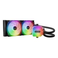Be Quiet! Light Loop - Prozessor-Flüssigkeitskühlsystem - Kühlergröße: 240 mm - (für: LGA1150, LGA1151, LGA1155, LGA1851, LGA1700, LGA1200, AM5, AM4)