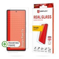 E.V.I. Displex Panzerglas 2D/ Clear (10H) für Google Pixel 7a, Eco-Montagerahmen, Tempered Glas, kratzer-resistente Schutzfolie, hüllenfreundlich, Google, Pixel 7a, Trockene Anwendung, Schlagfest, Kratzresistent, Transparent, 1 Stück(e)