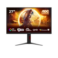 AOC G4 Q27G4ZD, 68,6 cm (27"), 2560 x 1440 Pixel, Quad HD, QD-OLED, 1 ms, Schwarz, Rot