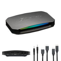 AVer AVerMedia 61GC553G20BV, Schwarz, USB 3.2 Gen 1 (3.1 Gen 1), 3840 x 2160 Pixel, Spielekonsole, PC, 2160p, 1440p, 1080p, 1080i, 720p, 576p, 576i, 480p, 480i, 60 fps
