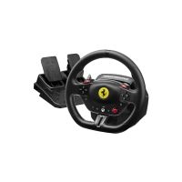 ThrustMaster T98 Ferrari 296 GTS, Lenkrad + Pedale, PC, Xbox One, Xbox Series S, Xbox Series X, Richtungstasten, Taste Handbremse, Menü-Taste, Schaltfläche Teilen, View button, Analog / Digital, 240°, Kabelgebunden