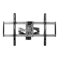 StarTech.com Full-Motion TV-Wandhalterung (für 32 bis 75 Zoll Fernseher, Stahl & Aluminium, Premium, Flachbild-TV-Halterung)