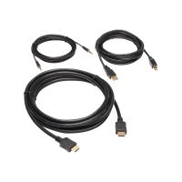 Eaton Tripp Lite Series HDMI KVM Cable Kit - 4K HDMI, USB 2.0, 3.5 mm Audio (M/M)