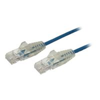 StarTech.com 3m Slim LSZH CAT6 Ethernet Cable, 10 Gigabit Snagless RJ45 100W PoE Patch Cord, CAT 6 10GbE UTP Network Cable w/Strain Relief, Blue, ETL, Low Smoke Zero Halogen - Category 6 - 28AWG (N6PAT300CMBLS)