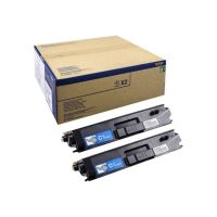 Brother TN900C - 2er-Pack - Cyan - original - Tonerpatrone