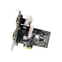 StarTech.com 4 Port Serielle RS232 PCI Express Schnittstellenkarte mit Breakout Kabel