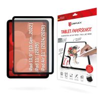 E.V.I. Displex TABLET PAPERSENSE für iPad 10,9"(10.)/11" (2025)/Air 11"(2024/2025), wiederablösbare Schreibfolie und Zeichenfolie mit Paper Feeling, Papierähnliche Schutzfolie für den Bildschirm, 27,7 cm (10.9"), Matt, 5H, Polyethylenterephthalat, 1 Stück