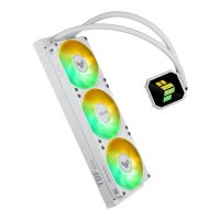ASUS TUF Gaming LC III 360 ARGB White Edition, All-in-One-Flüssigkeitskühler, 12 cm, Weiß