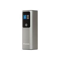 Verbatim Charge 'n' Go - Induktive Power Bank - Magnethalterung - 27000 mAh - 65 Watt - Fast Charge - 3 Ausgabeanschlussstellen (24 pin USB-C)
