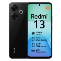 Xiaomi Redmi 13, 17,2 cm (6.79"), 2220 x 1080 Pixel, 6 GB, 128 GB, 108 MP, Schwarz