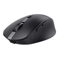 Trust Ozaa - Maus - für mehrere Geräte - Für Rechtshänder - optisch - 6 Tasten - kabellos - 2.4 GHz, Bluetooth - kabelloser Empfänger (USB)