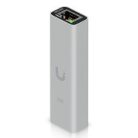 Ubiquiti UACC-ADAPTER-RJ45-USBC-5GE, RJ-45, USB Typ-C, Weiblich, Schwarz, Grau, LAN, 5 - 45 °C