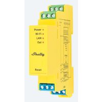 Shelly Pro RGBWW PM, Kabellos, Bluetooth / Wi-Fi, Gelb, 2401 - 2495 MHz, 802.11b, 802.11g, Wi-Fi 4 (802.11n), Kunststoff