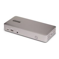 StarTech.com Triple-Monitor USB4 Docking Station, 4K 60Hz HDMI or DisplayPort, 100W Laptop Charging, 2.5GbE, USB-C Multi-Monitor Dock, Driverless
