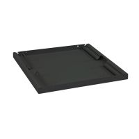 TRITON Shelf with perforation 1U 950mm, Schwarz, 80 kg, 1U, 950 mm