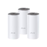 TP-LINK Deco E4 - WLAN-System - (3 Router) - Netz - Wi-Fi 5 - Dual-Band (Packung mit 3)