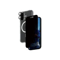 PanzerGlass 3-in-1 Sichtschutzpaket - Schutzhülle hintere Abdeckung für Mobiltelefon - kompatibel mit MagSafe - Polycarbonat (PC)