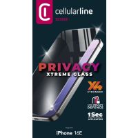 Cellularline 8018080492648, Apple, iPhone SE (2025), Tropfsicher, Schlagfest, Kratzresistent, Schockresistent, Transparent, 1 Stück(e)