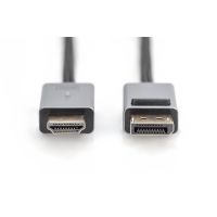 DIGITUS 4K DisplayPort Adapterkabel, DP - HDMI Typ A