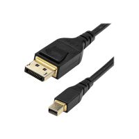 StarTech.com 3ft (1m) VESA Certified Mini DisplayPort to DisplayPort 1.4 Cable, 8K 60Hz HBR3 HDR, Super UHD mDP to DP 1.4 Cord, Slim (34 AWG)
