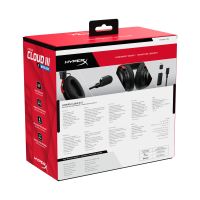 HyperX Cloud III IDS-Wireless-Gaming-Headset (schwarz-rot), Kabellos, Gaming, 20 - 20000 Hz, 340 g, Kopfhörer, Schwarz, Rot