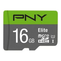 PNY Elite - Flash-Speicherkarte (microSDHC/SD-Adapter inbegriffen)