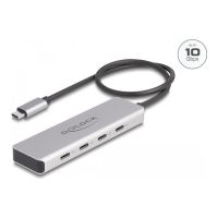 Delock Hub - 10 Gbps, mit 35 cm Anschlusskabel