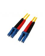 StarTech.com 4m Fiber Optic Cable - Single-Mode Duplex 9/125 - LSZH - LC/LC - OS1 - LC to LC Fiber Patch Cable (SMFIBLCLC4)