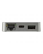 StarTech.com USB C Multiport Adapter mit HDMI und VGA - Mac / Windows / Chrome / Android - USB-C & A Ports - Mobiler USB-C Adapter (DKT31CHVL)