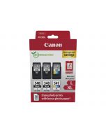 Canon PG-540L x2/CL-541XL Photo Paper Value Pack - 2er-Pack - Schwarz, Farbe (Cyan, Magenta, Gelb)