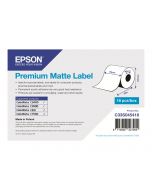Epson Premium - Matt - Rolle (7,6 cm x 35 m) 1 Rolle(n) Etiketten-Endlospapier - für Epson TM-C3400-LT; ColorWorks CW-C4000E (BK)