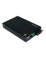 StarTech.com 10/100 Mbit/s Ethernet Single Mode LWL / Glasfaser SC Medienkonverter 30 km