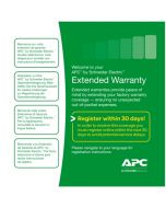 APC Extended Warranty - Serviceerweiterung - Zubehör