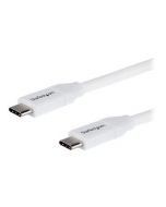 StarTech.com USB-C auf USB-C Kabel mit 5A Power Delivery - St/St - 2m - USB 2.0 - USB-IF zertifiziert - USB Typ C Kabel - USB-Kabel - USB-C (M)